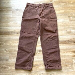 Carhartt B11 dungaree fit faded brown pant - 36x32